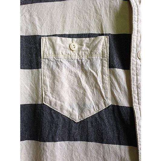 Schott/ショット BORDER CHAMBRAY SHIRTS [NATURAL] 3145000 |  | 03