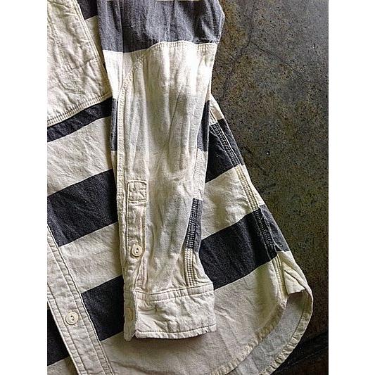 Schott/ショット BORDER CHAMBRAY SHIRTS [NATURAL] 3145000 |  | 04