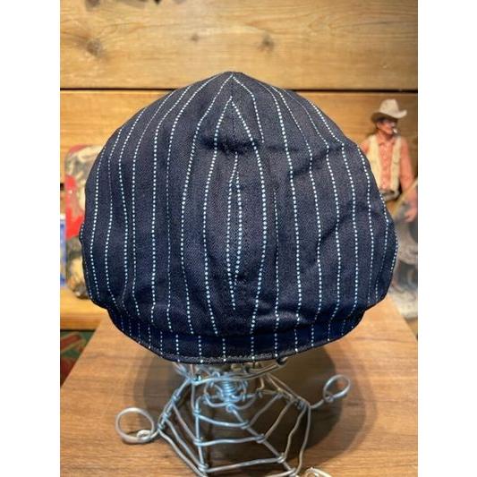 シュガーケーン/SUGAR CANE キャスケット SC02070 9oz. WABASH STRIPE APPLEJACK CAP | SUGAR CANE | 03