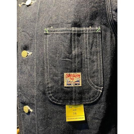 シュガーケーン/SUGARCANE カバーオール SC15655 11oz. BLUE DENIM WORK COAT | SUGAR CANE | 02