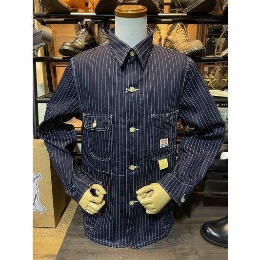 シュガーケーン/SUGAR CANE カバーオール Lot No. SC15658 9oz. WABASH STRIPE WORK COAT | SUGAR CANE