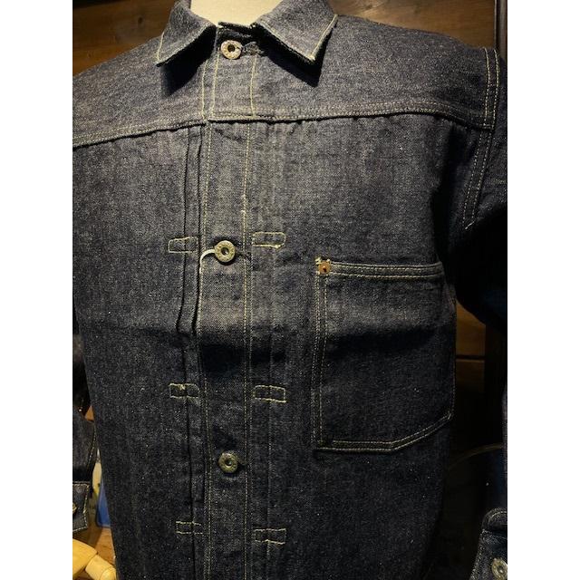 シュガーケーン/SUGAR CANE Super “Denim” Collectibles デニム SC19010  #10 14oz. BLUE DENIM BLOUSE “S1945” MODEL [421 ワンウオッシュ] | SUGAR CANE | 02