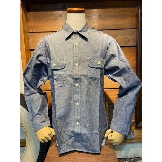 シュガーケーン/SUGAR CANE ワークシャツ SC27850 BLUE CHAMBRAY WORK SHIRT | SUGAR CANE