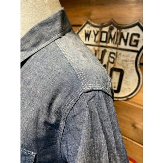シュガーケーン/SUGAR CANE ワークシャツ SC27850 BLUE CHAMBRAY WORK SHIRT | SUGAR CANE | 03