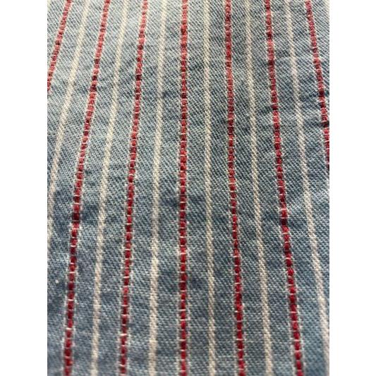 シュガーケーン/ SUGARCANE ワークシャツ SC29146 DOBBY STRIPE WORK SHIRT (LONG SLEEVE) BLU | SUGAR CANE | 03