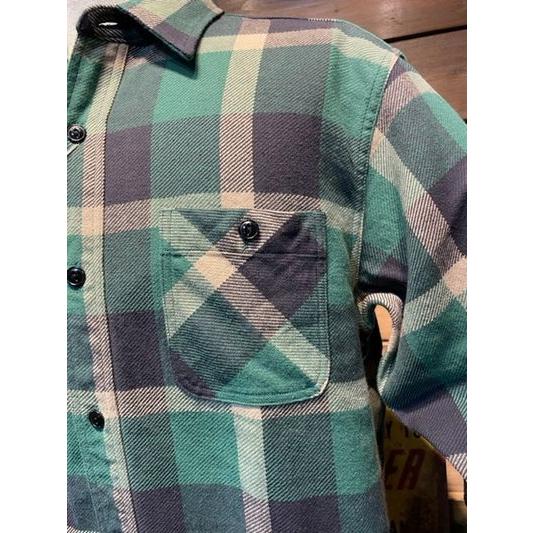 シュガーケーン/SUGARCANE ネルシャツ SC29156 TWILL CHECK WORK SHIRT | SUGAR CANE | 02