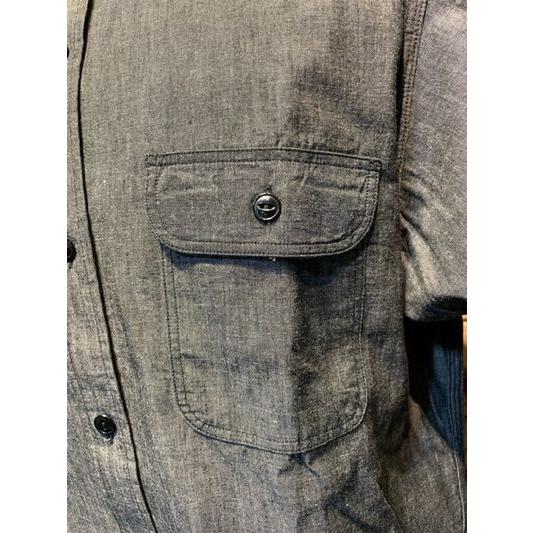 シュガーケーン/SUGARCANE ワークシャツ SC29159 BLACK CHAMBRAY WORK SHIRT | SUGAR CANE | 02