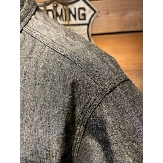 シュガーケーン/SUGARCANE ワークシャツ SC29159 BLACK CHAMBRAY WORK SHIRT | SUGAR CANE | 03