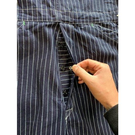 シュガーケーン/SUGAR CANE オーバーオール SC41960 9oz. WABASH STRIPE OVERALLS | SUGAR CANE | 04