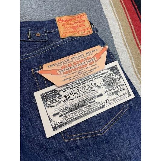 シュガーケーン/SUGAR CANE デニム  SC49005 SUGAR CANE Super “Denim” Collectibles #05 14.25oz. BLUE DENIM WAIST OVERALLS “1942” MODEL ONE WASH | SUGAR CANE | 03