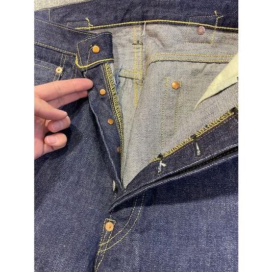 シュガーケーン/SUGAR CANE デニム  SC49005 SUGAR CANE Super “Denim” Collectibles #05 14.25oz. BLUE DENIM WAIST OVERALLS “1942” MODEL ONE WASH | SUGAR CANE | 04