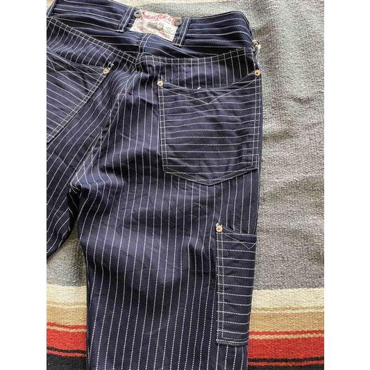 シュガーケーン/SUGAR CANE ショートパンツ SC51443 FICTION ROMANCE 9oz. WABASH STRIPE ZIP FLY SHORTS | SUGAR CANE | 03