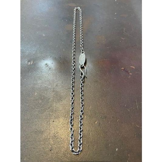 ローイング/RAOING チェーン Silver925 Chain TYPE B アズキチェーン　幅約4mm 【Custom】 HD PLATE & HOOK | 