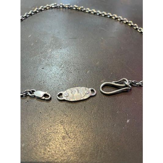 ローイング/RAOING チェーン Silver925 Chain TYPE B アズキチェーン　幅約4mm 【Custom】 HD PLATE & HOOK |  | 02