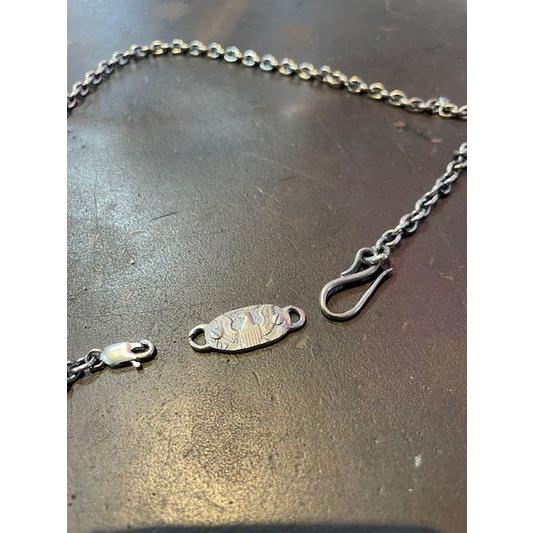 ローイング/RAOING チェーン Silver925 Chain TYPE C アズキチェーン　幅約4.8mm 【Custom】 HD PLATE & HOOK |  | 02
