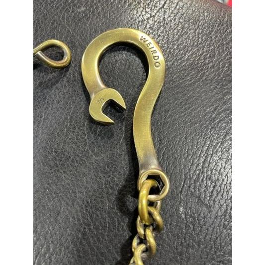 ウィアードジュエリー/WeirdoJewelry ウォレットチェーン SPANNER - WALLET CHAIN[BRASS] | WEIRDO | 01