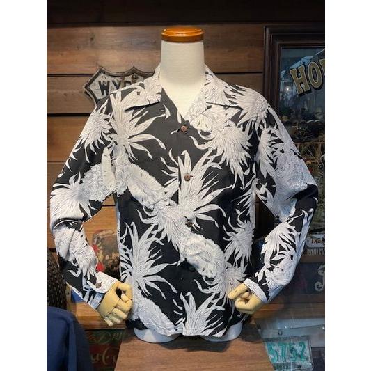 サンサーフ/SunSurf アロハシャツ SS29403 L/S RAYON HAWAIIAN SHIRT ISLAND PINEAPPLE | SUN SURF