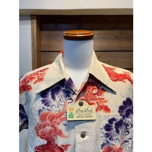 サンサーフ/SUNSURF SPECIAL EDITION アロハシャツ SS38550 “唐獅子牡丹 KARAJISHI BOTAN” | SUN SURF | 02