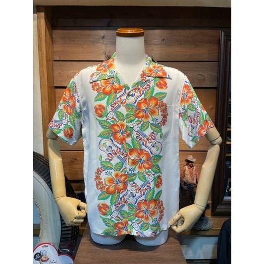 サンサーフ/Sunsurf アロハシャツ SS39212 RAYON HAWAIIAN SHIRT “BLESSING GIFT FROM HAWAII” | SUN SURF