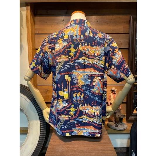 サンサーフ/Sunsurf アロハシャツ SS39226 RAYON HAWAIIAN SHIRT “THE SONG OF HAWAII” | SUN SURF | 01