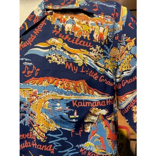 サンサーフ/Sunsurf アロハシャツ SS39226 RAYON HAWAIIAN SHIRT “THE SONG OF HAWAII” | SUN SURF | 02