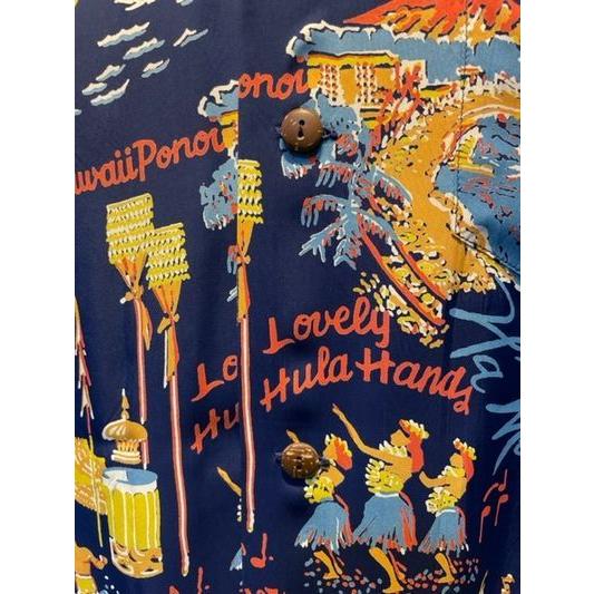 サンサーフ/Sunsurf アロハシャツ SS39226 RAYON HAWAIIAN SHIRT “THE SONG OF HAWAII” | SUN SURF | 03