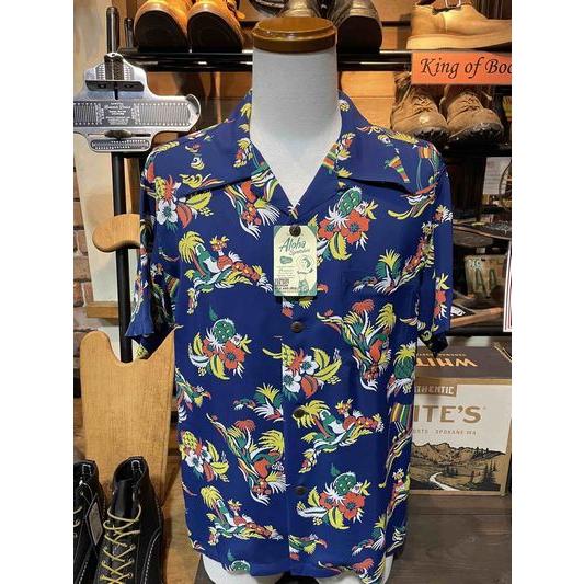 サンサーフ/SunSurf アロハシャツ Lot No. SS39620 / RAYON HAWAIIAN SHIRT “ISLAND TRIP” | SUN SURF