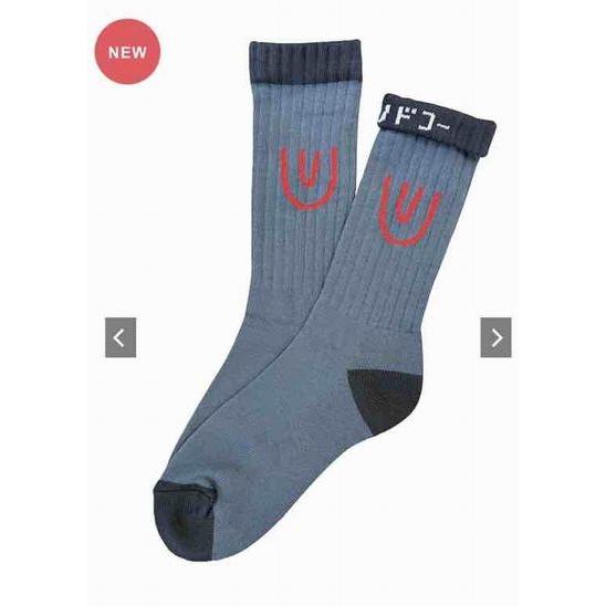 チンアンドコー/ching & co. ソックス <NEW> "Symbol Plus -denim- " Socks | 