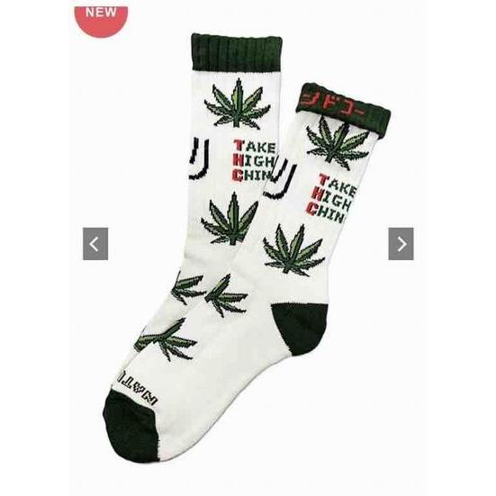 チンアンドコー/ching & co. ソックス <NEW> "THC -white- " Socks | 