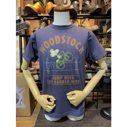 トイズマッコイ/TOYS McCOY Tシャツ TMC2628 PEANUTS TEE　" WOODSTOCK KING OF COOL " BLU | TOYS McCOY