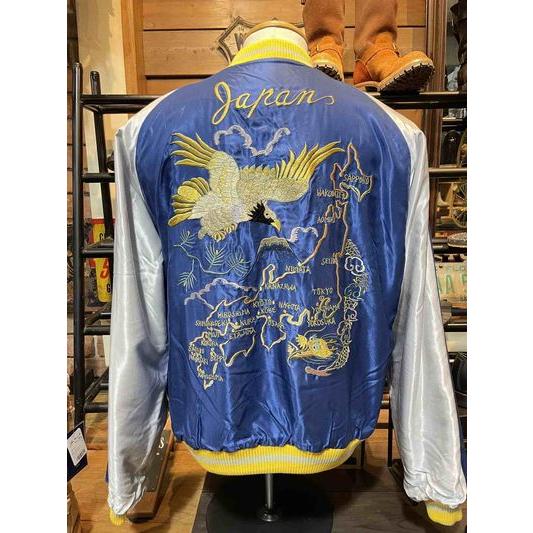 テーラー東洋/TAILORTOYO スカジャン TT15840 Mid 1950s Style Velveteen Souvenir Jacket “GOLD DRAGON & GOLD TIGER” × “JAPAN MAP” | TAILOR TOYO | 03