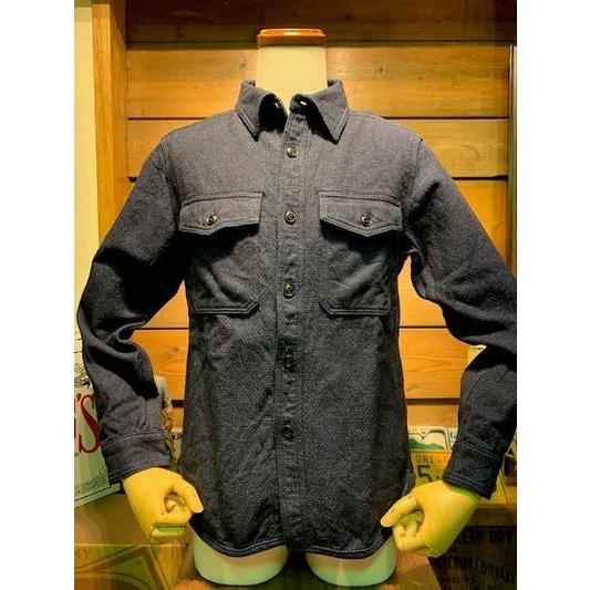 ウエス/Ues ネルシャツ 501953_ID インディゴエクストラヘビー 