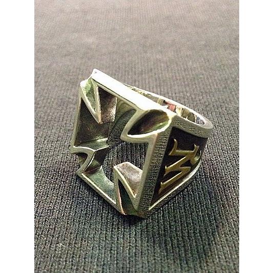 WEIRDO ウィアード No.026 CROSS RING[925XBRASS] | 