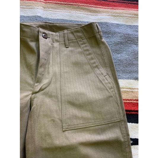 WAREHOUSE（ウエアハウス） ベイカーパンツ Lot 1086 HBT MILITARY