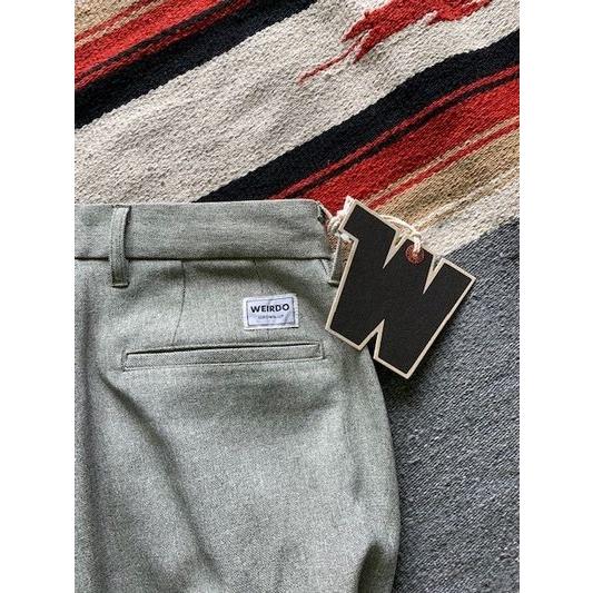 WEIRDO（ウィアード） スラックス W & L UP - SLACKS GRY : Magic-U