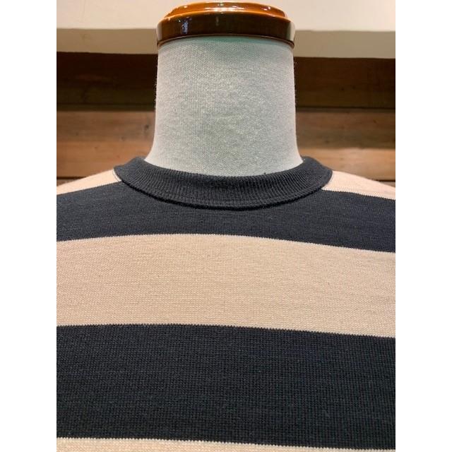 WEST RIDE ウエストライド HEAVY BORDER LS TEE [BLK/CREAM] |  | 02