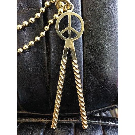 ウエストライド/WESTRIDE キーホルダー SISSY BAR KEY CHAIN BRASS PEACE |  | 01