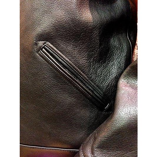 WEST RIDE ウエストライド 15FW WATSONVILLE LEATHERCOAT [BLK
