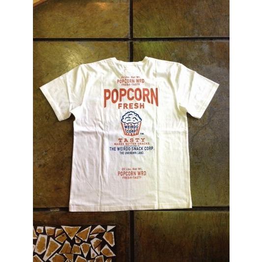 ウィアード/WEIRDO Tシャツ WRD-17-MS-02 POPCORN -S/S V NECK T