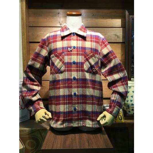 WEIRDO（ウィアード） ネルシャツ WRD-19-AW-21 HEART OF WEIRDO - L/S 