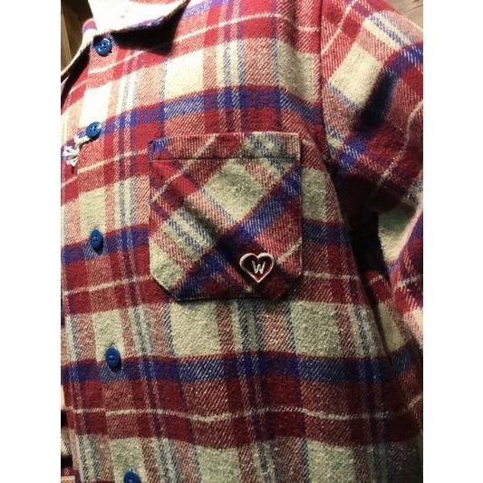 WEIRDO（ウィアード） ネルシャツ WRD-19-AW-21 HEART OF WEIRDO - L/S 