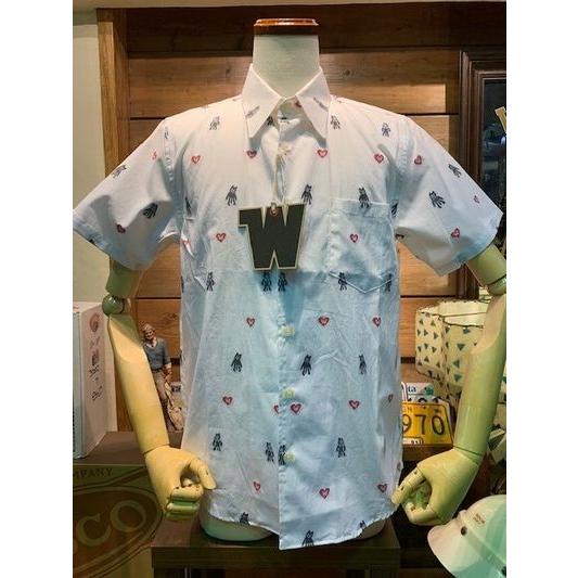 ウィアード/WEIRDO シャツ WRD-19-SS-12  新品 WEIRDO（ウィアード） シャツ WRD-19-SS-12 FOLLIES - S/S SHIRTS