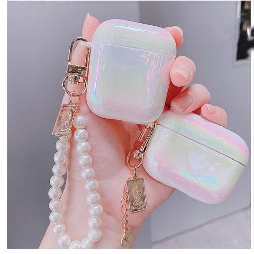 Airpods2 Airpods Proオーロラカラーパールイヤホンケースエアーポッズケースカバーエアーポッズプロ E 13 Magical Lamp 通販 Yahoo ショッピング