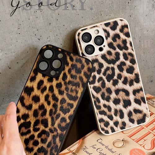 iPhone レオパード 豹柄 シンプル iphoneケース iphone16ケース