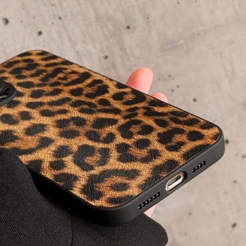 iPhone レオパード 豹柄 シンプル iphoneケース iphone16ケース