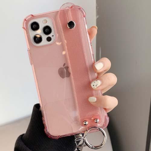 iPhoneクリアベルト付きショルダーストラップアイフォンケース