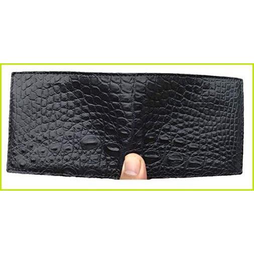 予約販売品 メンズ ワニ革 クロコダイル ウォレット ベリーまたはホーンバック レザー Rfidブロック ハンドメイド 超激安 Skylanceronline Com