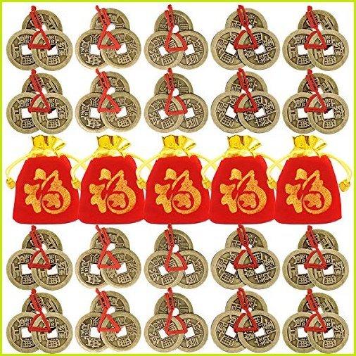 格安 Playstyle 中国製 真鍮製 3本入り 赤いリボンと赤い金色のラッキーバッグ5枚 風水コイン 幸運のコイン 富 B0xcxyby マジカルライフ 通販 Yahoo ショッピング 最終値下げ Www Lequotidien Mr