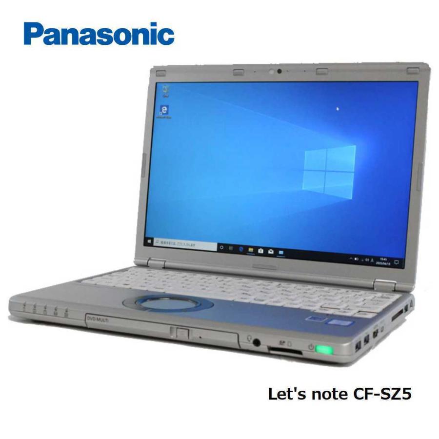 Let's note 12.1インチ CF-SZ5BDUQP(中古) Let's note ノートパソコン ノートPC 中古パソコン Panasonic 12.1型