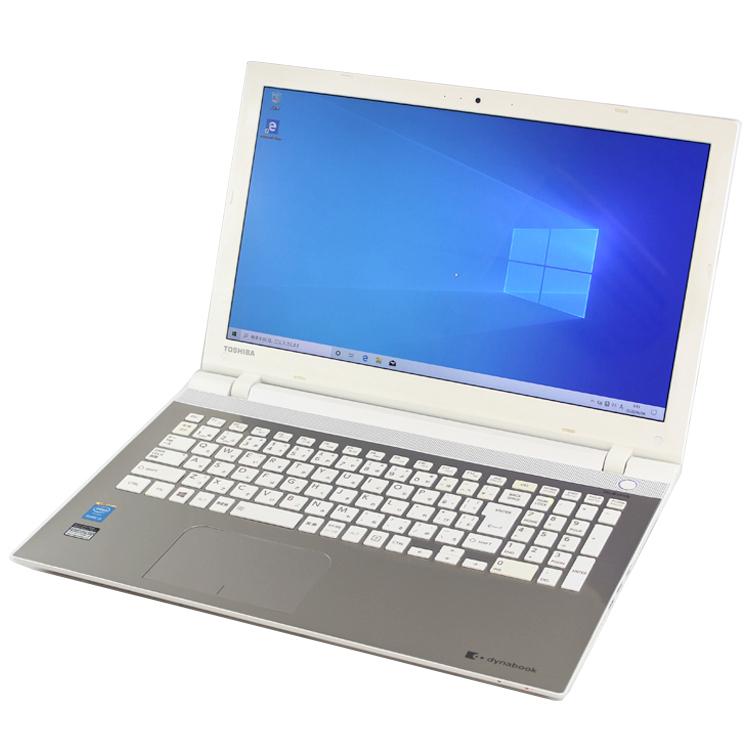 ノートパソコン ノートPC 中古パソコン 東芝 15.6型 dynabook T75/TG Core i7メモリ8GB 新品SSD256GB